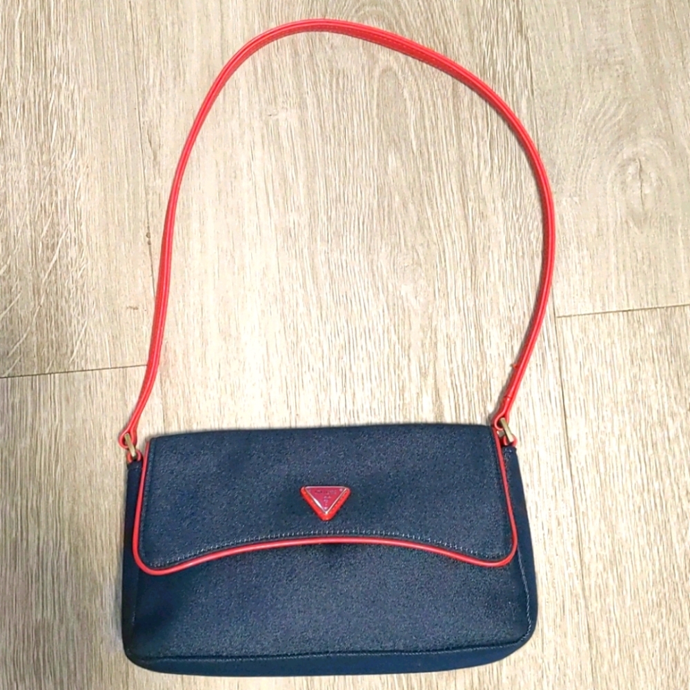 Guess Vintage Denim Purse